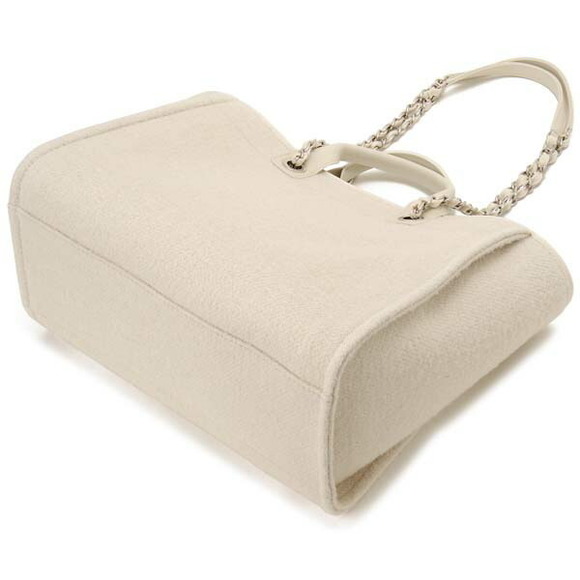 Chanel Bag Shopping Large Tote 2Way White - Picture 1 of 7